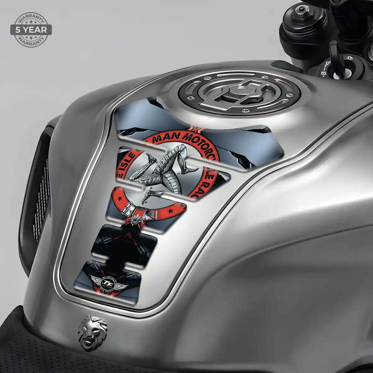 Isle of MAN Tank Guard Pads Motorbike Exclusive Series