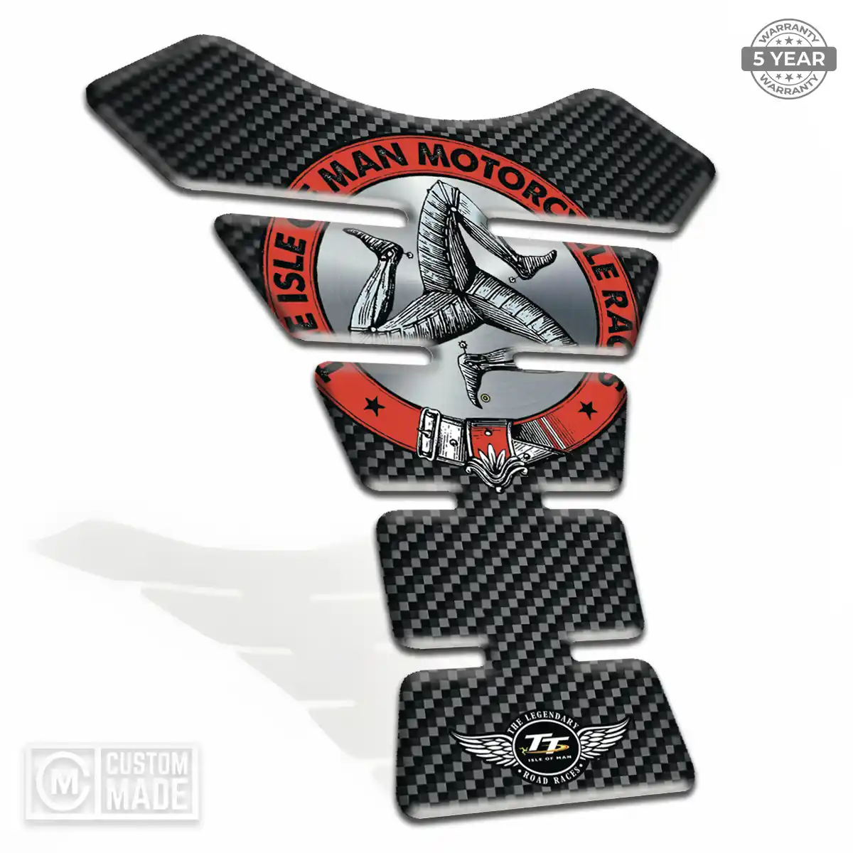 Isle of MAN Tank Guard Pads Motorbike Superior Craft