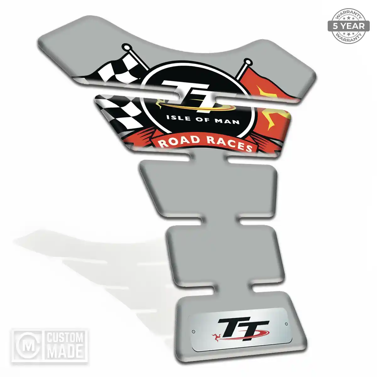 Isle of MAN Tank Guard Pads Motorcycle Elite Finish