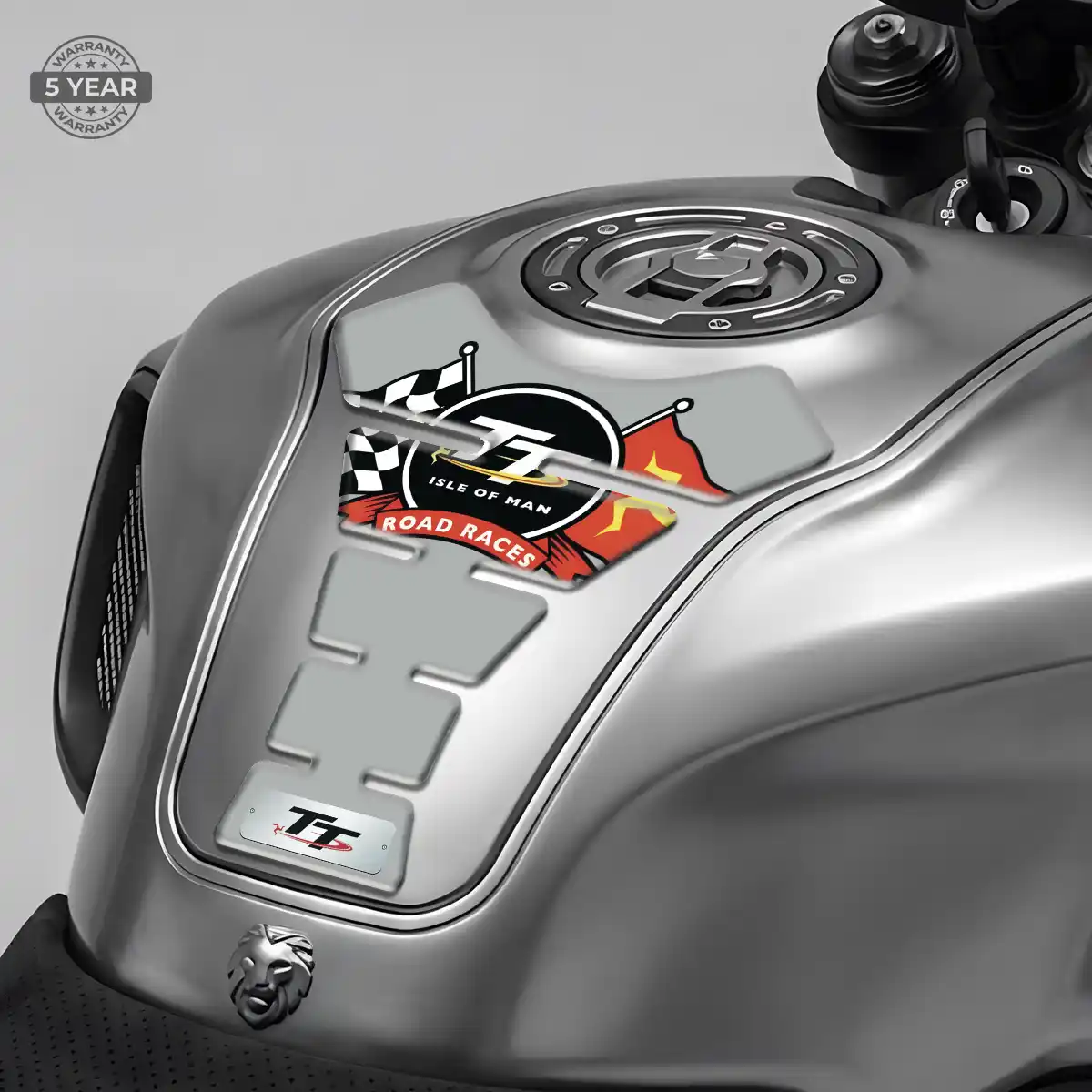 Isle of MAN Tank Guard Pads Motorcycle Elite Finish
