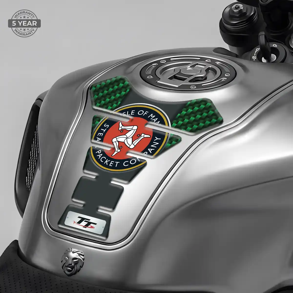 Isle of MAN Tank Guard Pads Sleek Style