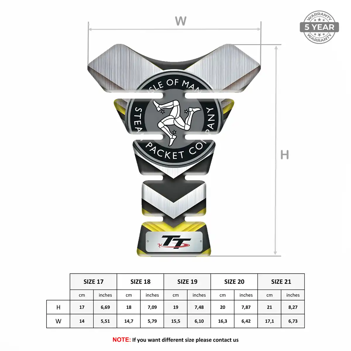 Isle of MAN Tank Guard Protector Exclusive Series