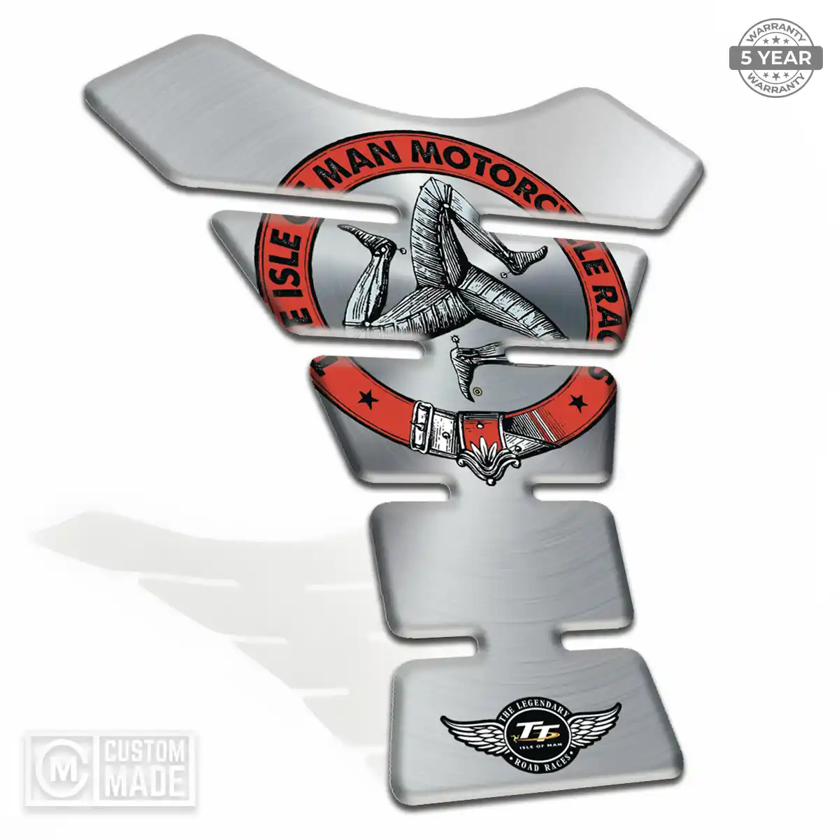 Isle of MAN Tank Guard Protector Motorcycle Elite Finish