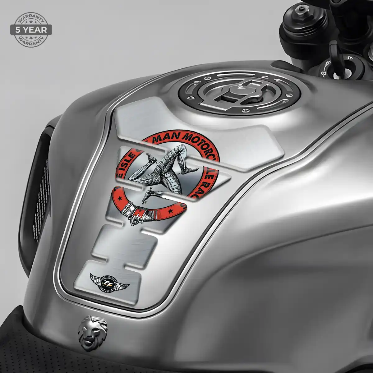 Isle of MAN Tank Guard Protector Motorcycle Elite Finish