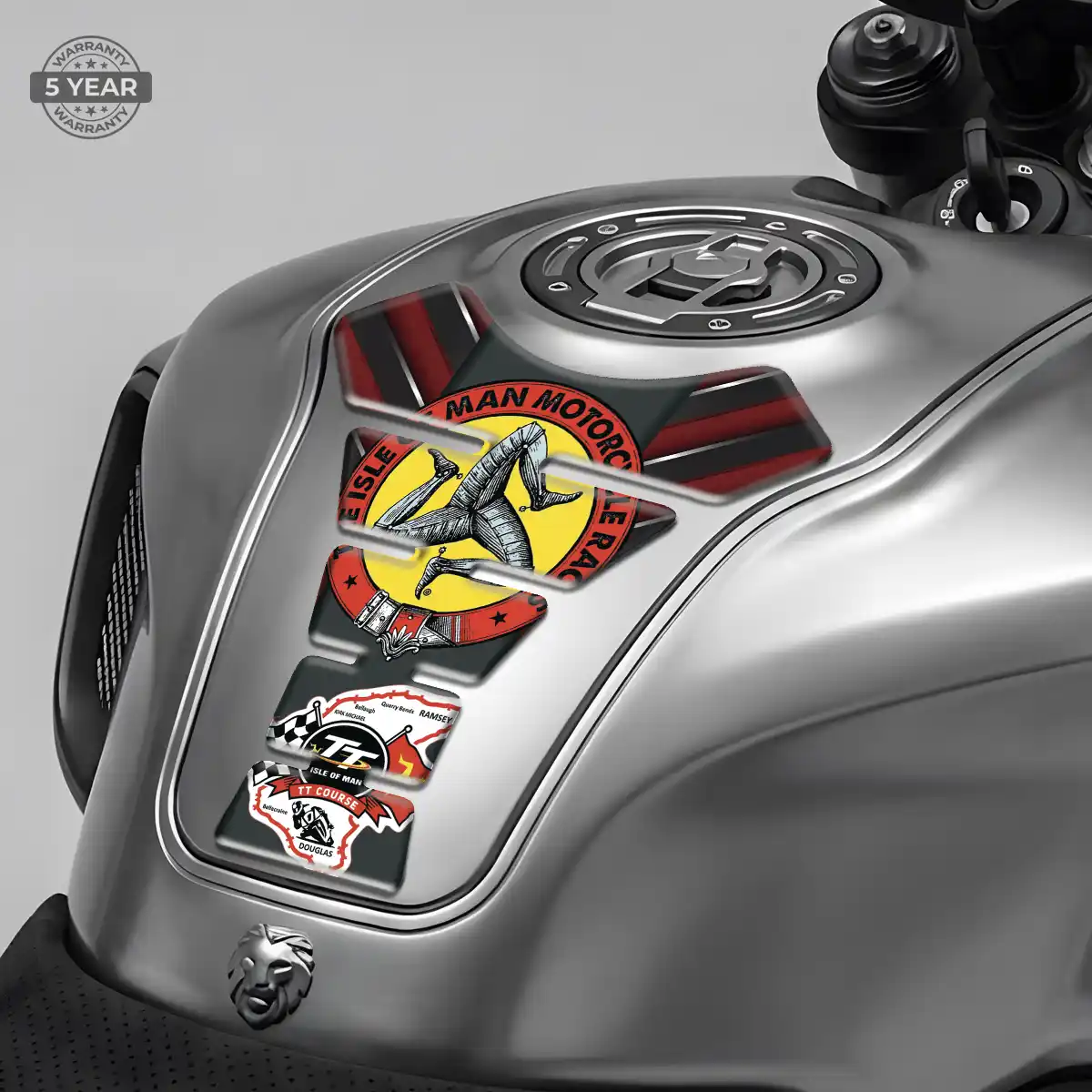 Isle of MAN Tank Guard Protector Motorcycle Prestige Line