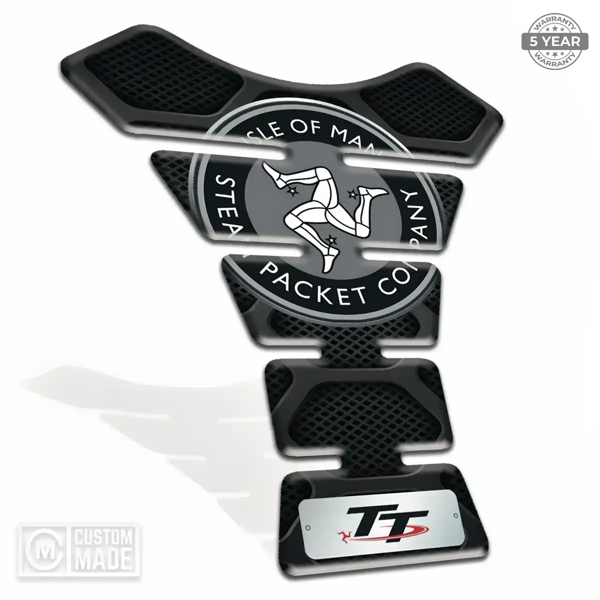 Isle of MAN Tank Guard Protector Motorcycle Refined Design