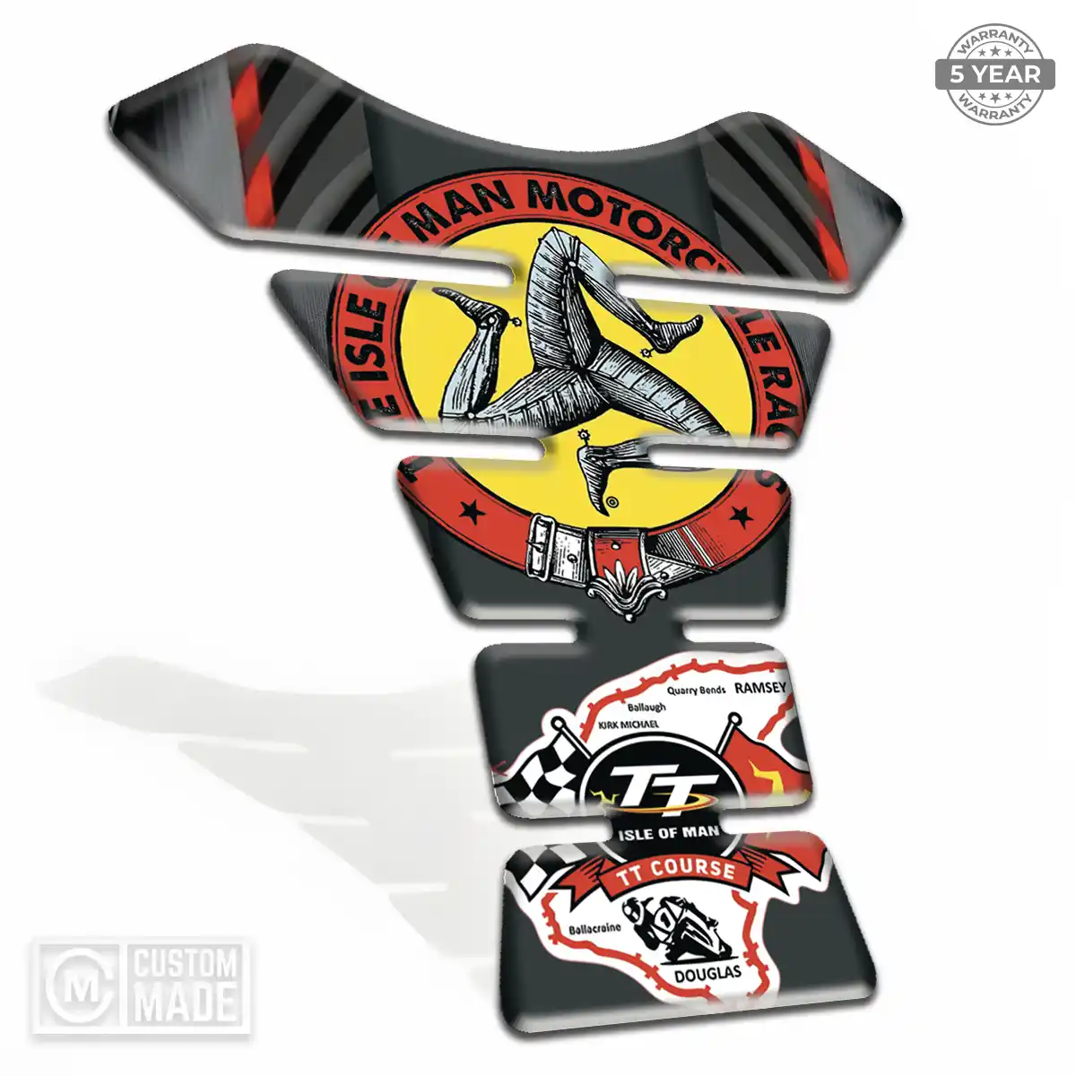 Isle of MAN Tank Guard Protector Sleek Style