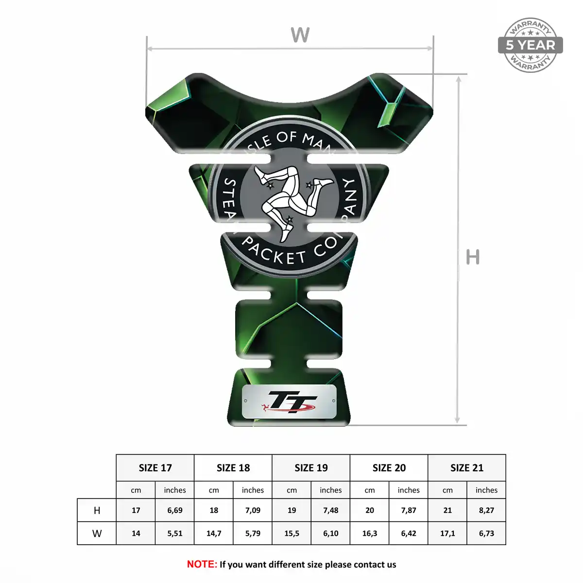Isle of MAN Tank Guards Elite Finish