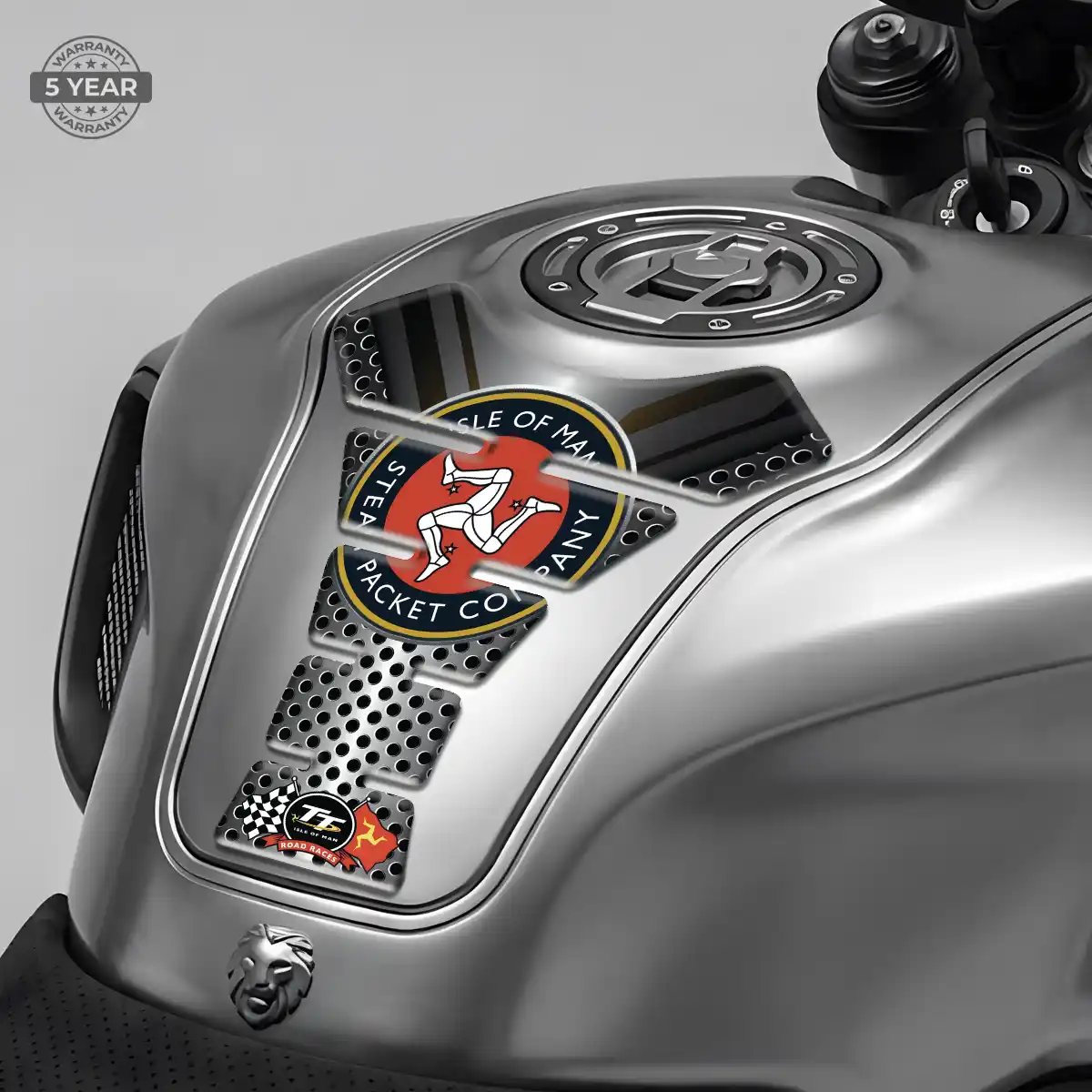 Isle of MAN Tank Guards Motorbike Sleek Style