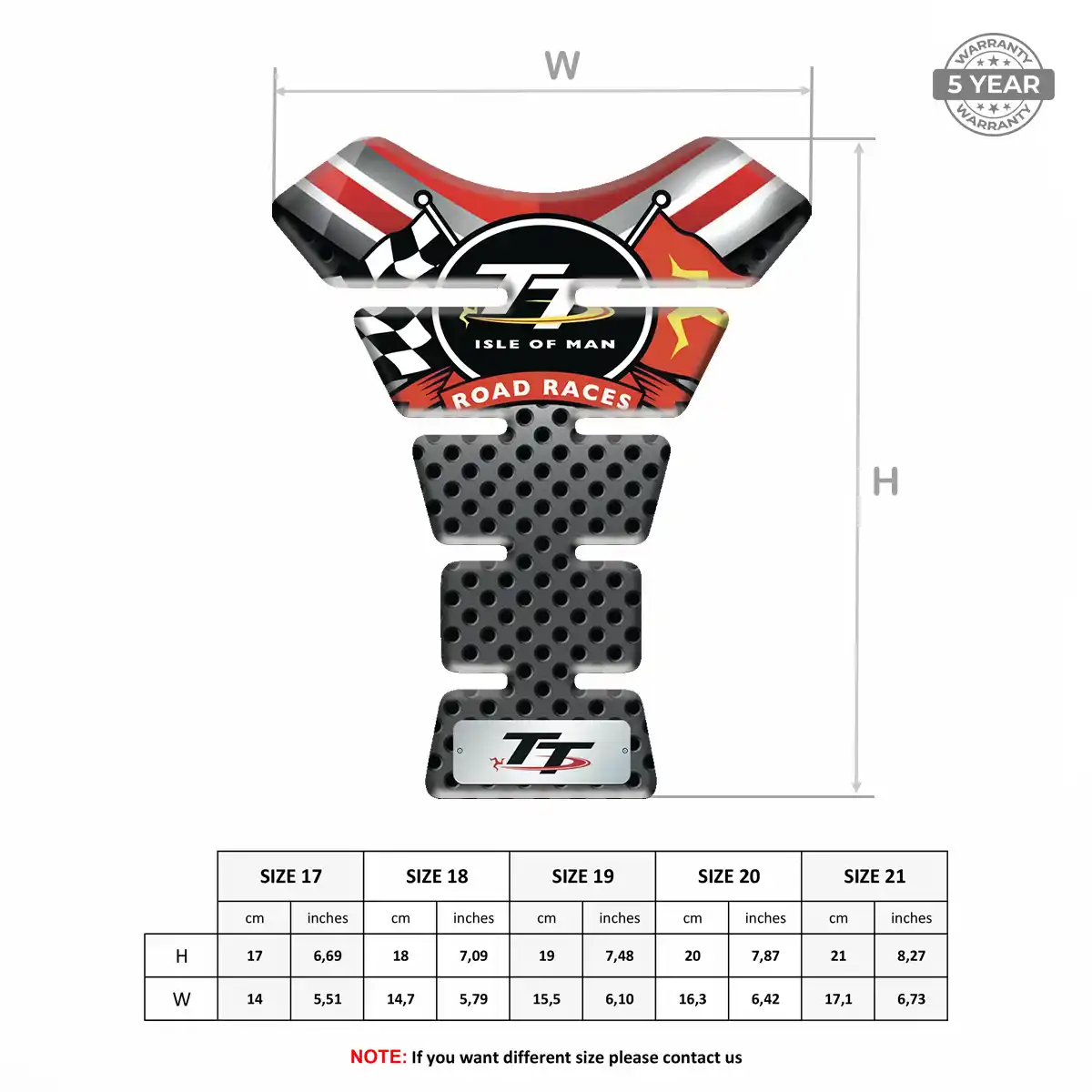 Isle of MAN Tank Guards Motorcycle Exclusive Series