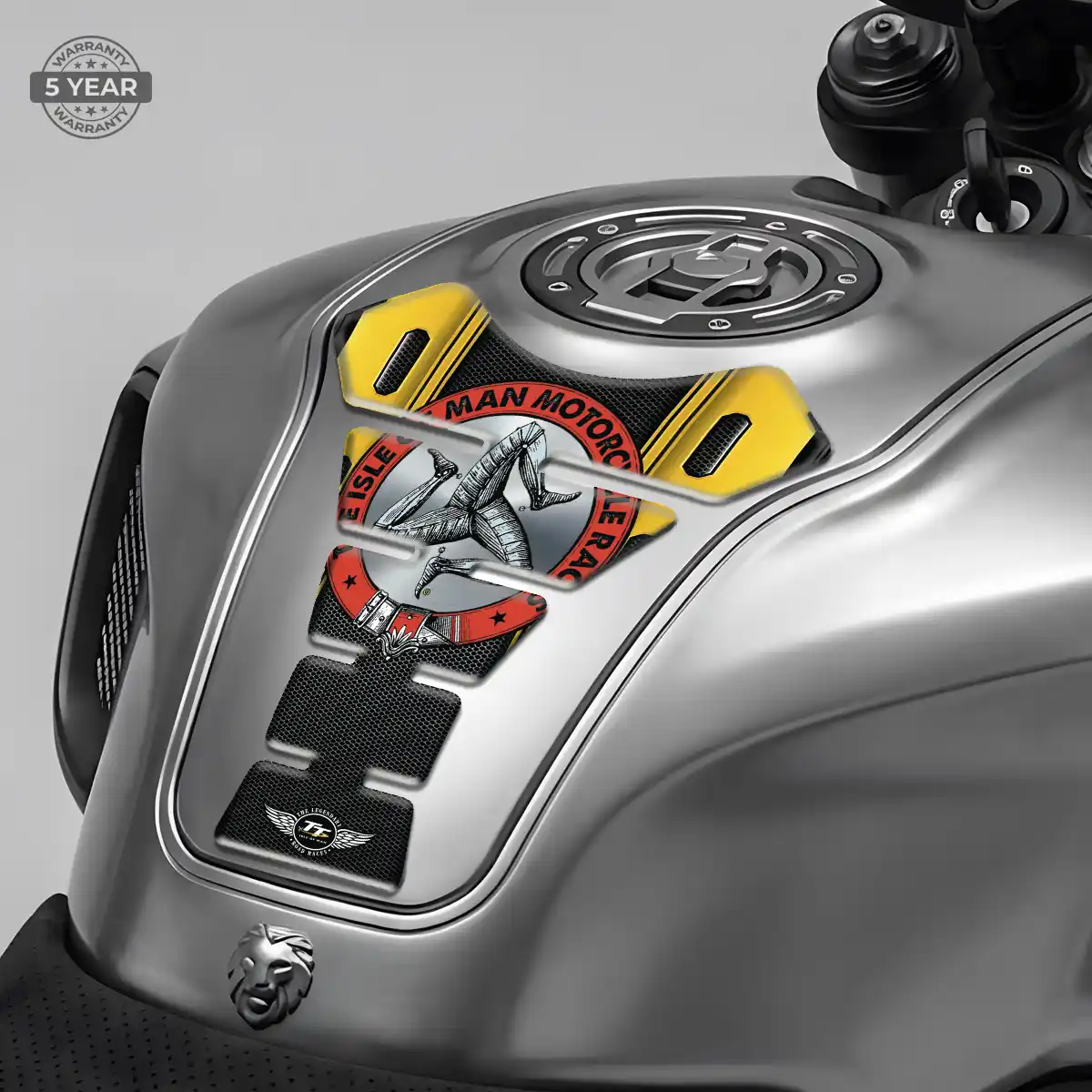 Isle of MAN Tank Guards Motorcycle Refined Design