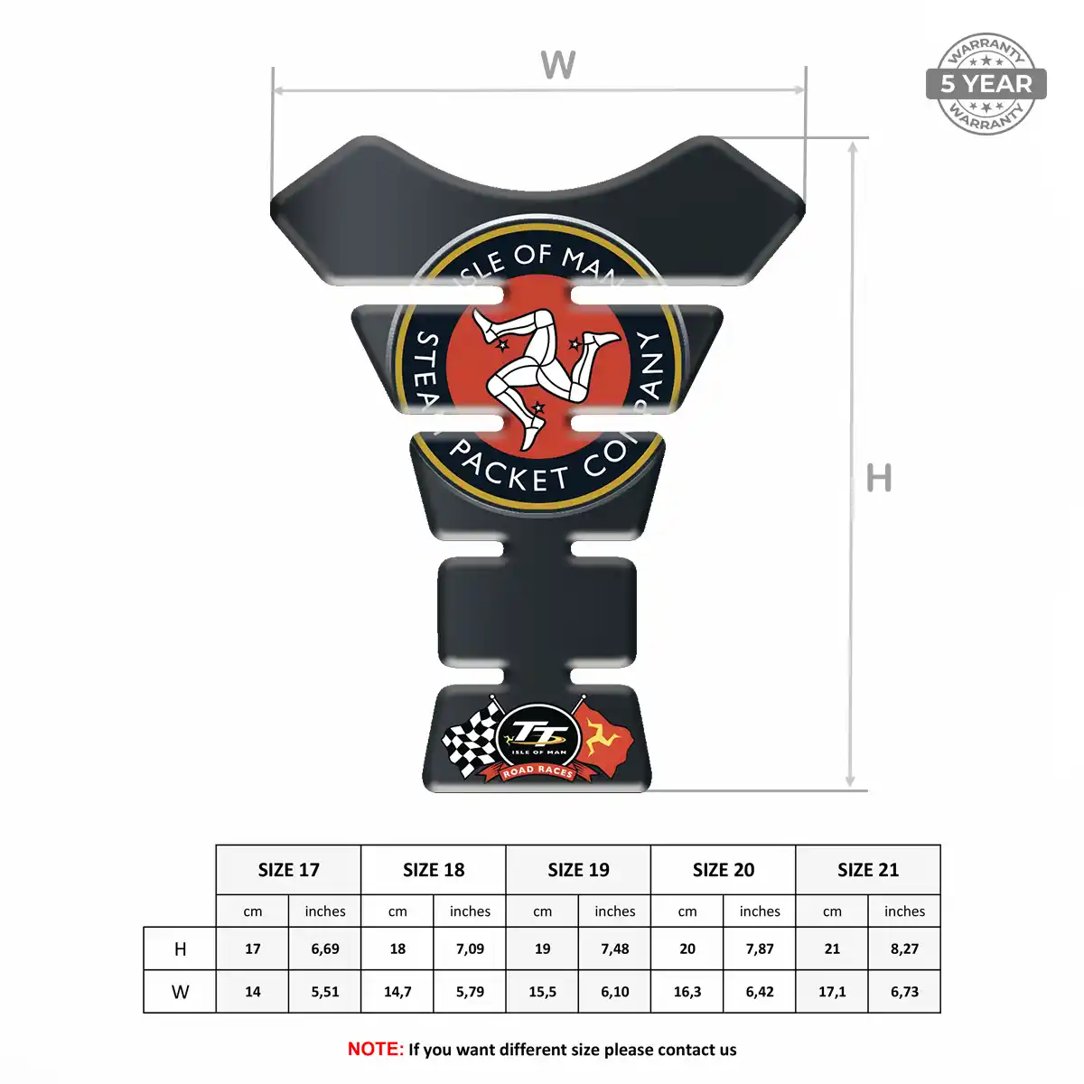 Isle of MAN Tank Knee Pad Exclusive Series