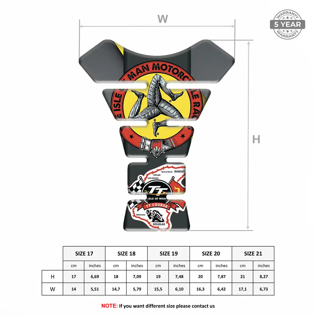 Isle of MAN Tank Knee Pad Refined Design