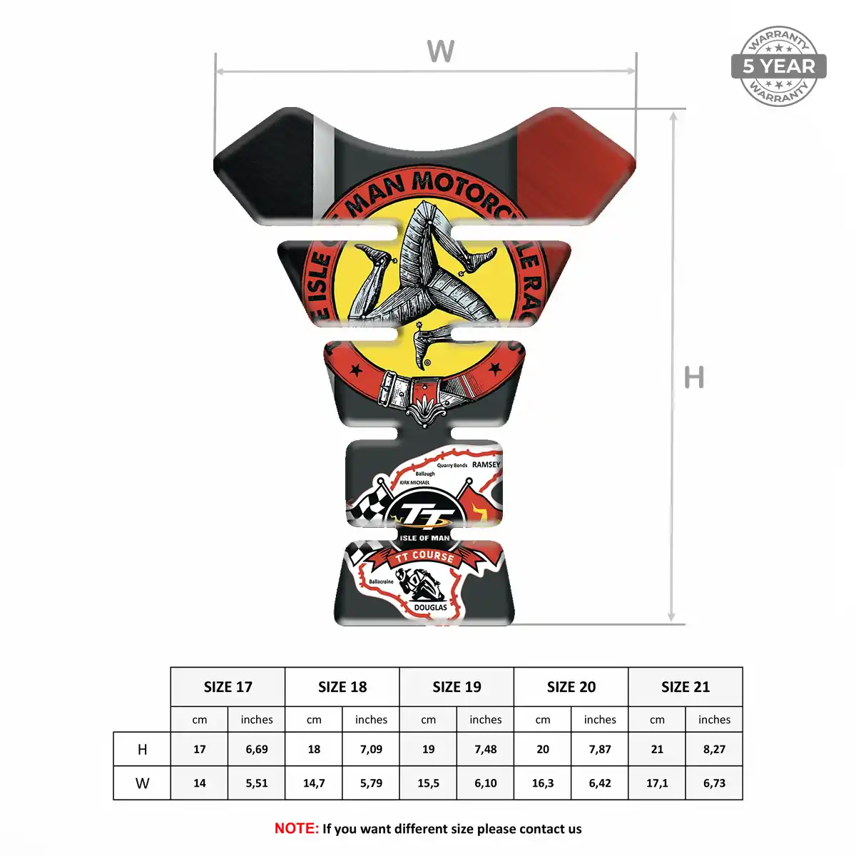 Isle of MAN Tank Pad Fuse Superior Craft