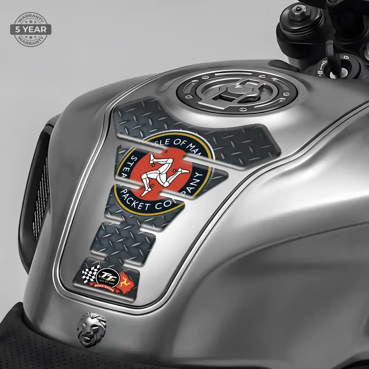 Isle of MAN Tank Pad Guard Motorbike Prestige Line