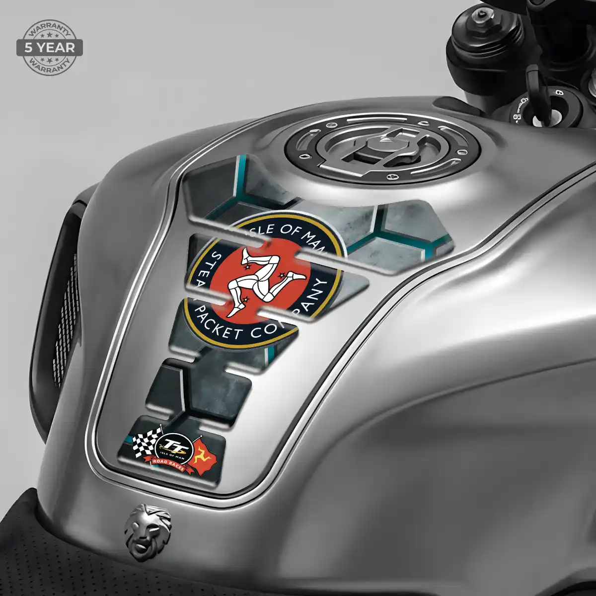 Isle of MAN Tank Pad Guard Motorbike Signature Grade