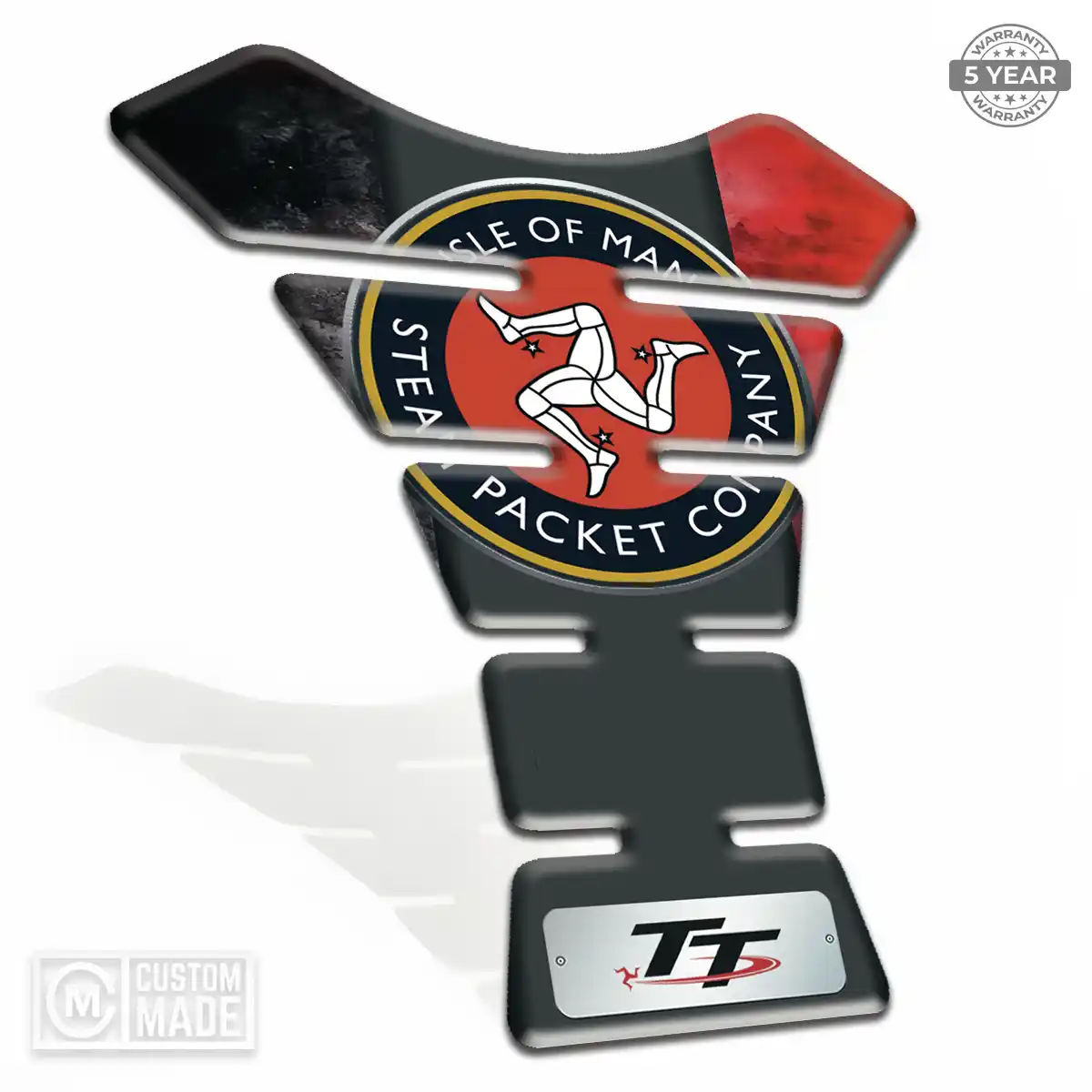 Isle of MAN Tank Pad Guard Motorcycle Signature Grade