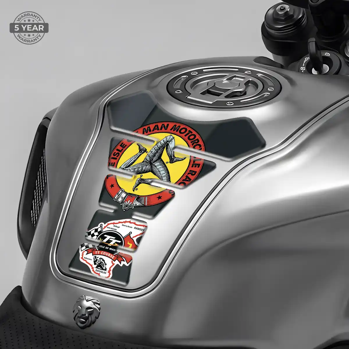 Isle of MAN Tank Pad Motorcycle Deluxe Edition