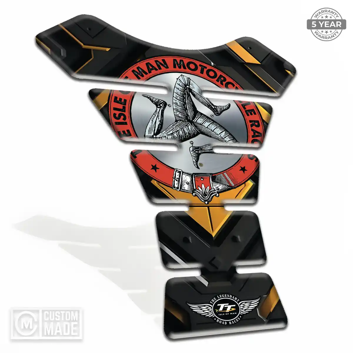 Isle of MAN Tank Pad Motorcycle Prime Quality