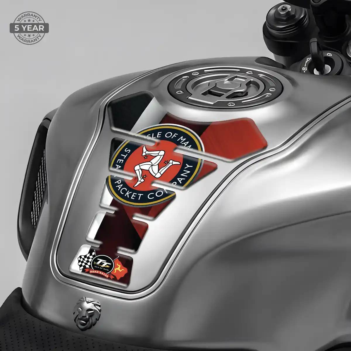 Isle of MAN Tank Pad Motorcycle Refined Design