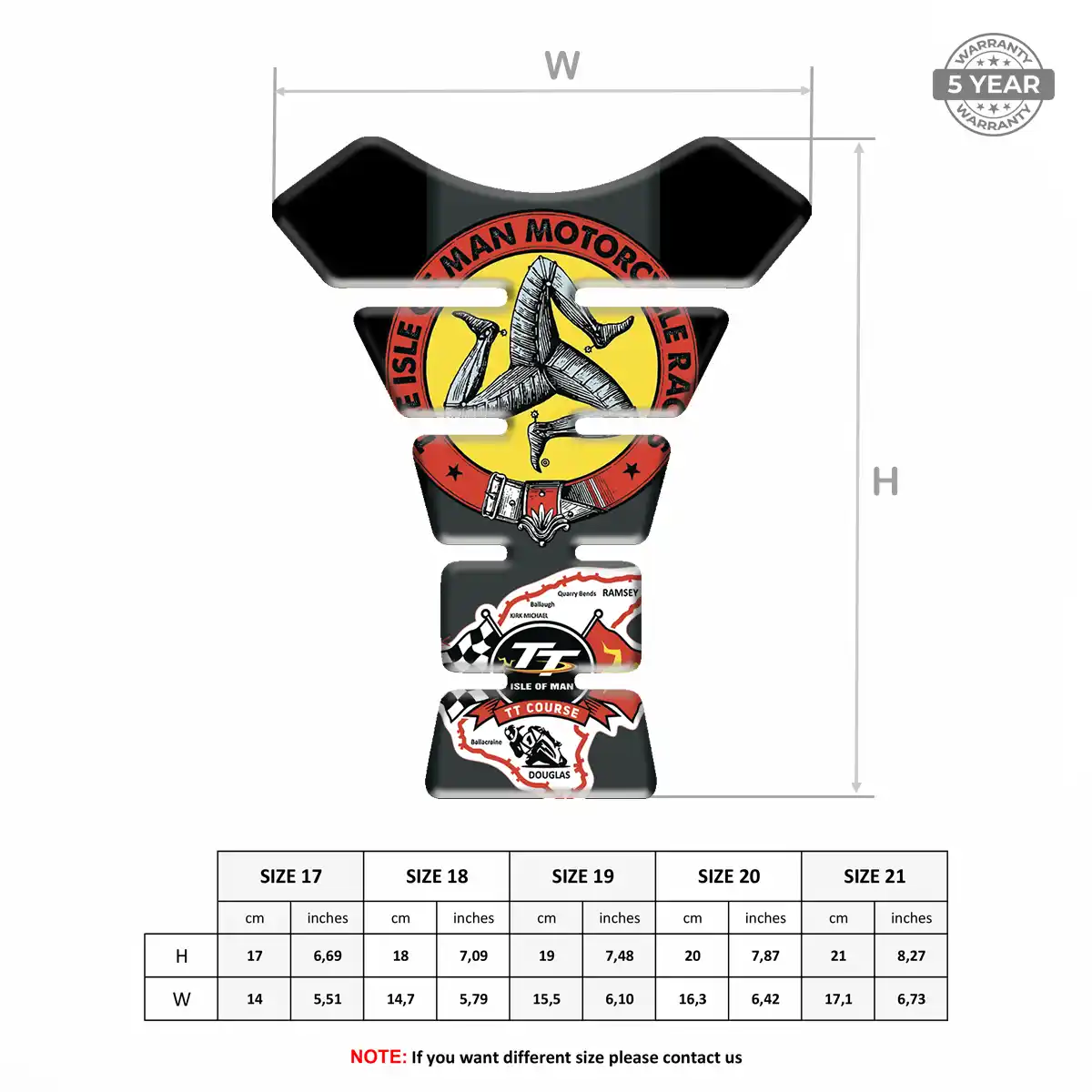 Isle of MAN Tank Pad Prestige Line