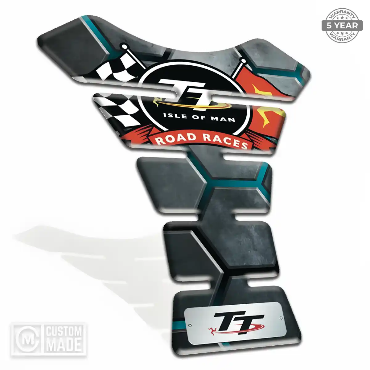 Isle of MAN Tank Pad Protector Motorbike Exclusive Series