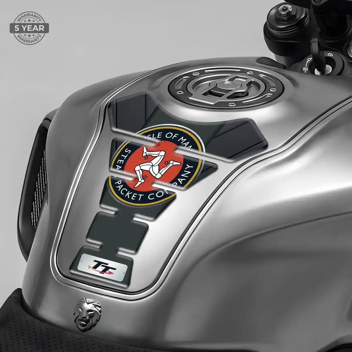 Isle of MAN Tank Pad Protector Motorbike Prime Quality