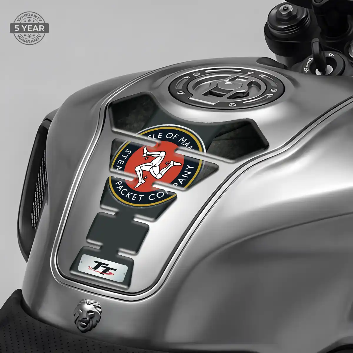 Isle of MAN Tank Pad Protector Motorbike Refined Design