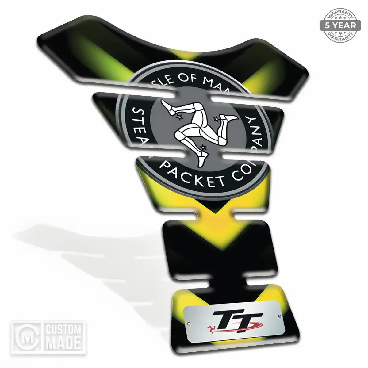 Isle of MAN Tank Pad Protector Motorbike Superior Craft