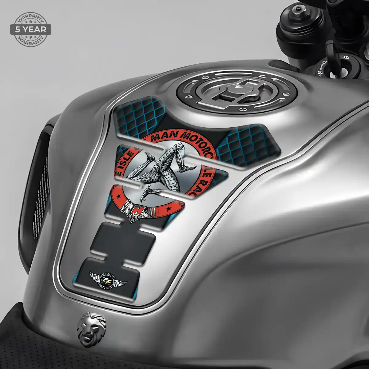 Isle of MAN Tank Pad Protector Motorcycle Exclusive Series