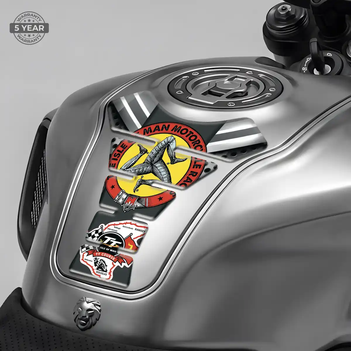 Isle of MAN Tank Pad Protector Motorcycle Prestige Line