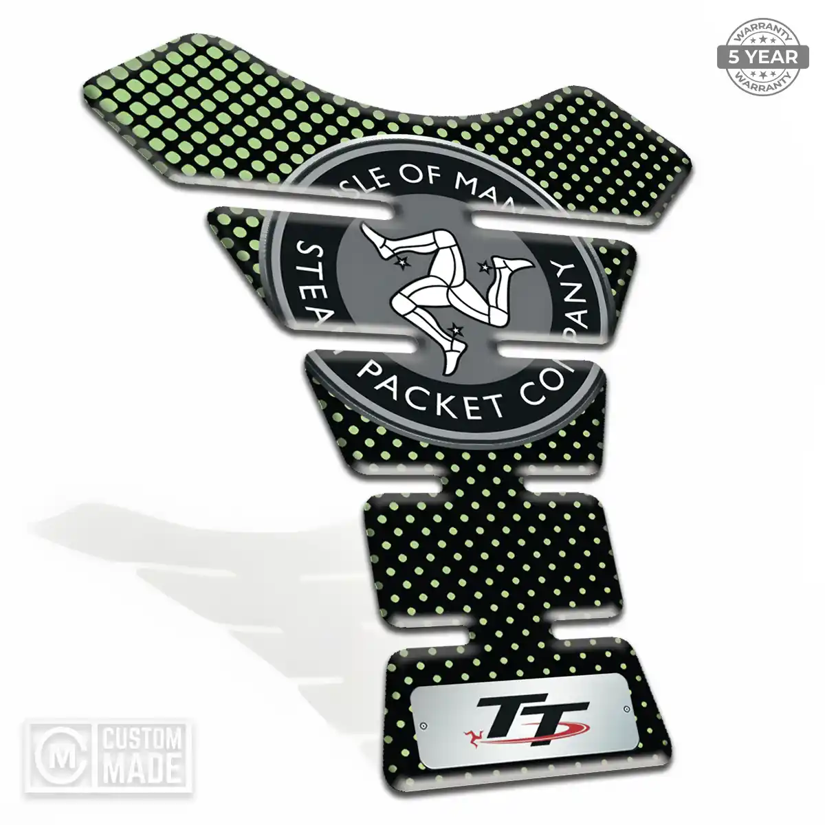 Isle of MAN Tank Pad Protector Motorcycle Prime Quality
