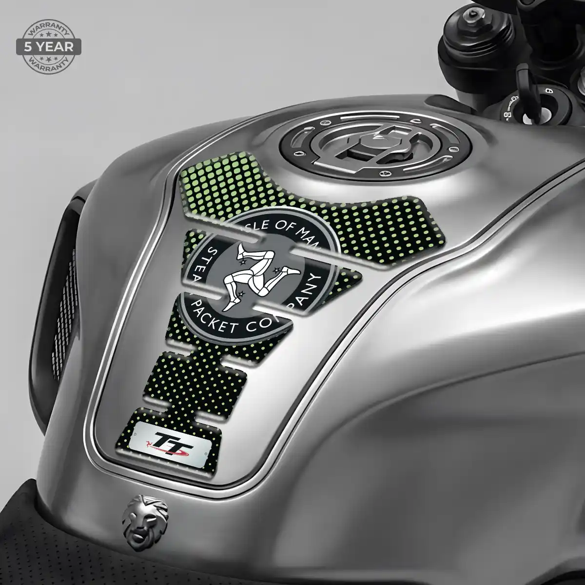 Isle of MAN Tank Pad Protector Motorcycle Prime Quality