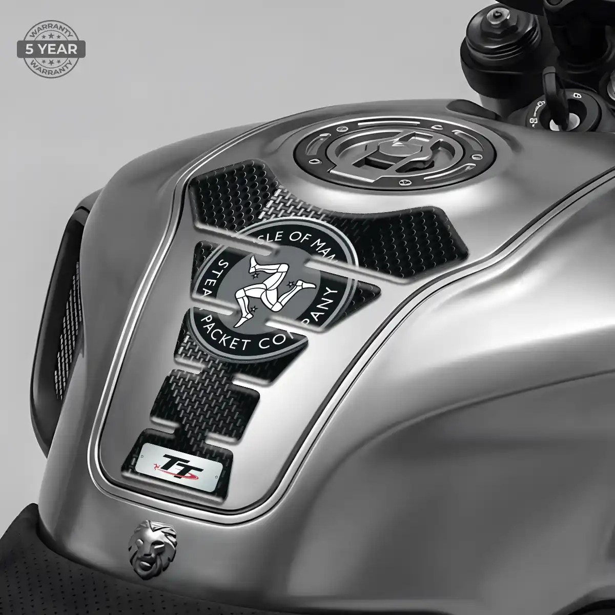 Isle of MAN Tank Pad Protector Motorcycle Refined Design