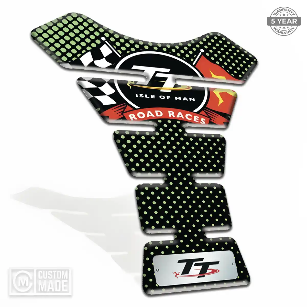 Isle of MAN Tank Pad Protector Sleek Style