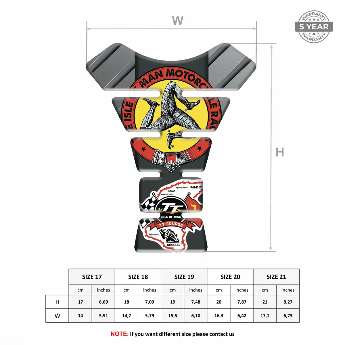 Isle of MAN Tank Pads Exclusive Series