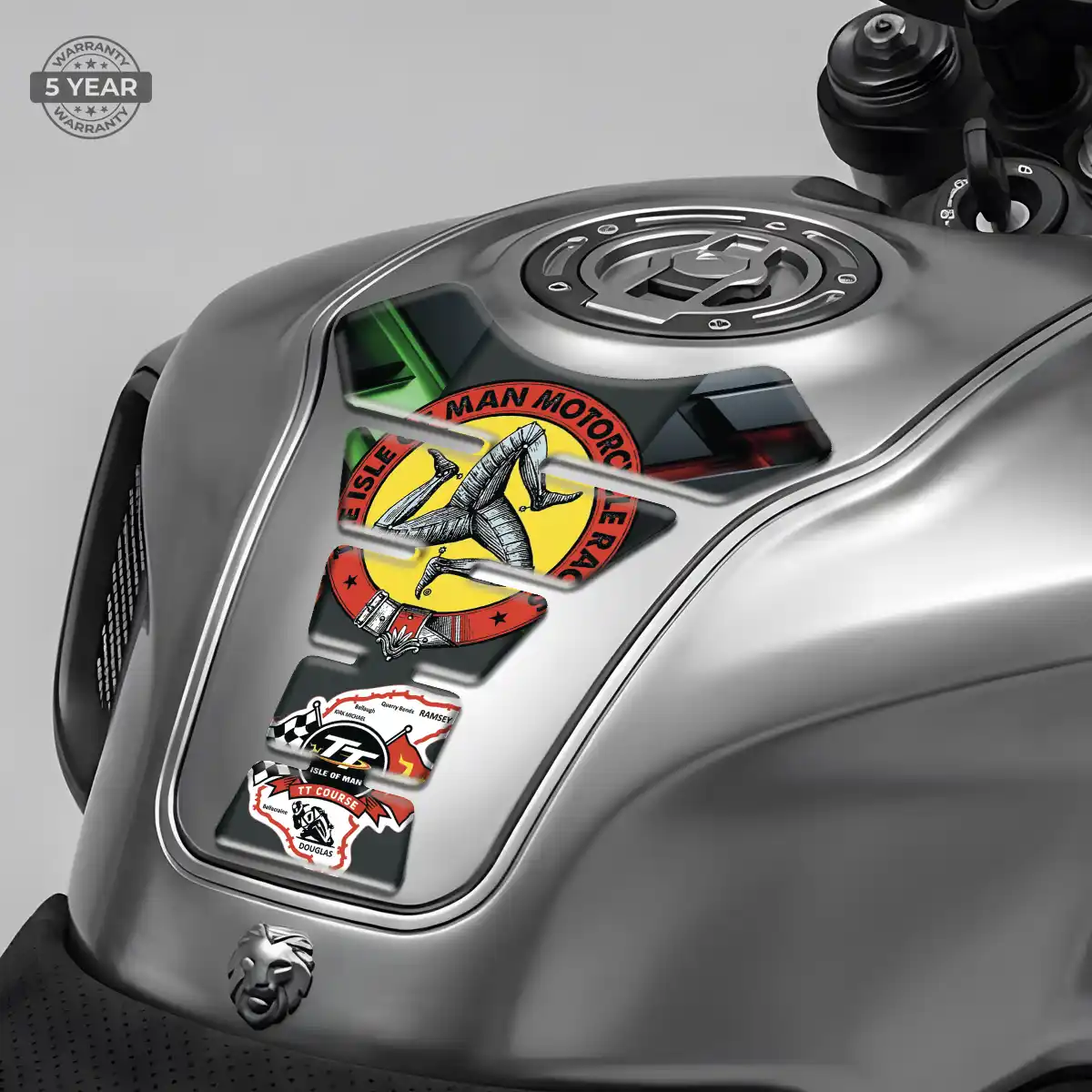 Isle of MAN Tank Pads Fuse Motorbike Sleek Style