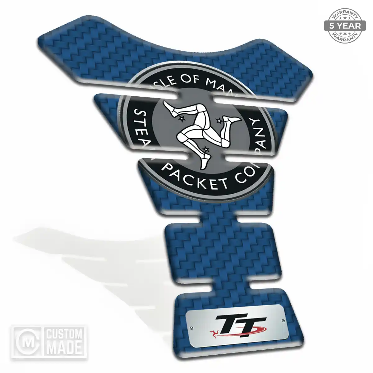 Isle of MAN Tank Pads Guards Motorbike Exclusive Series