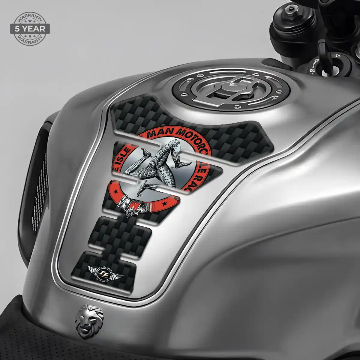 Isle of MAN Tank Pads Guards Motorbike Prime Quality