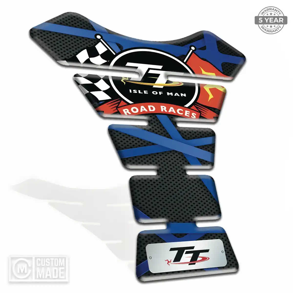 Isle of MAN Tank Pads Guards Motorbike Superior Craft