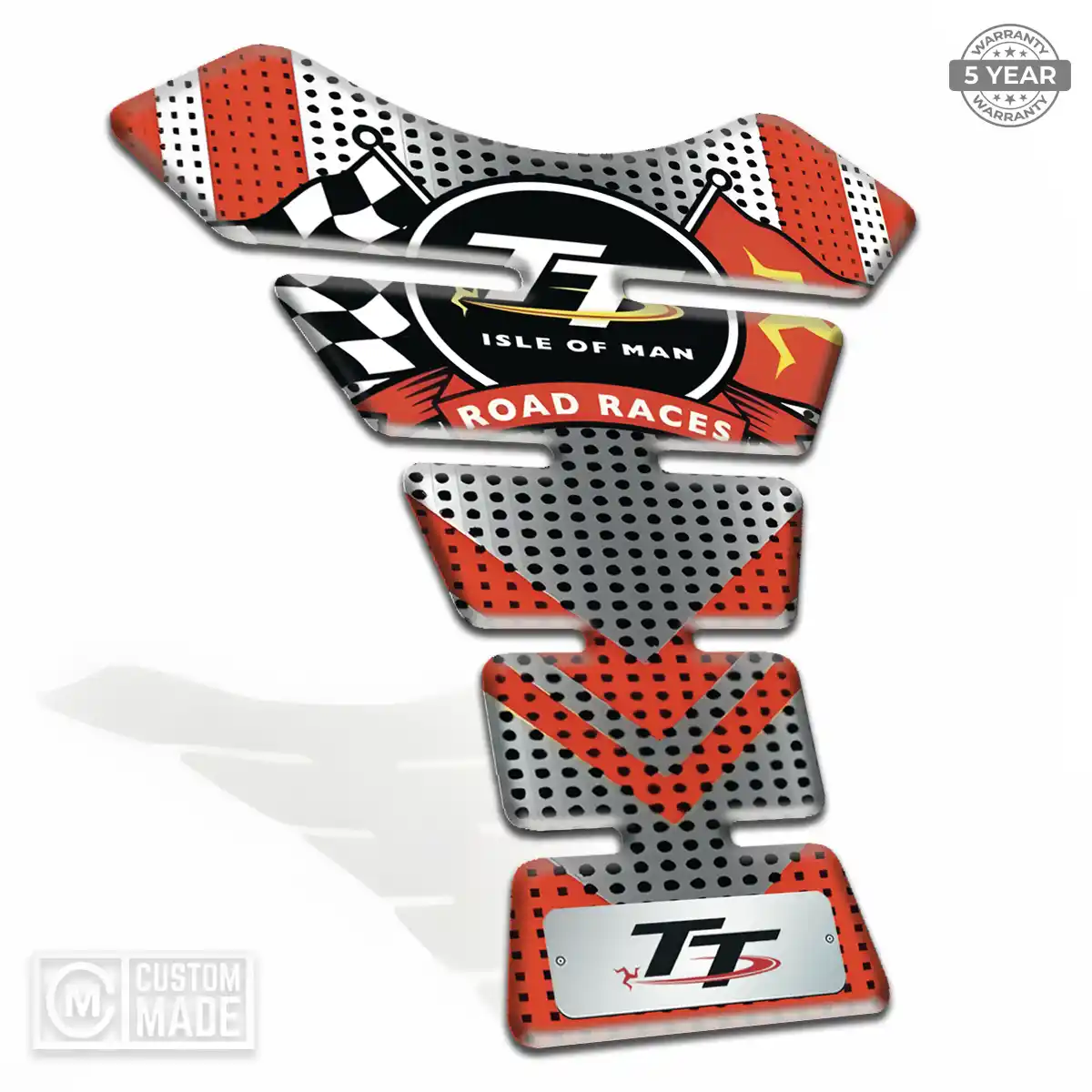 Isle of MAN Tank Pads Motorcycle Deluxe Edition