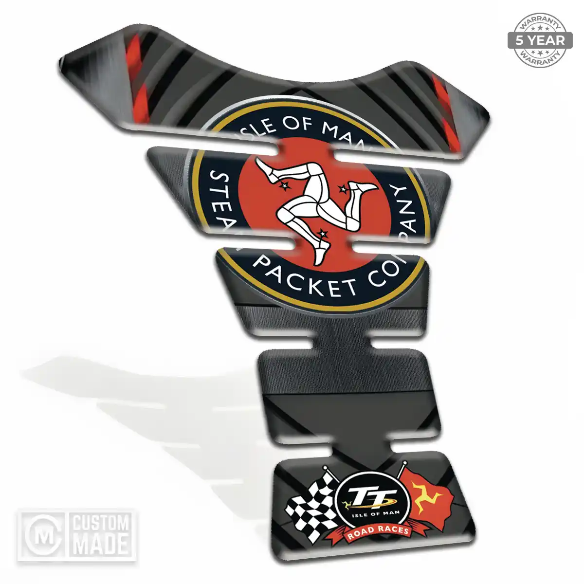 Isle of MAN Tank Pads Motorcycle Elite Finish