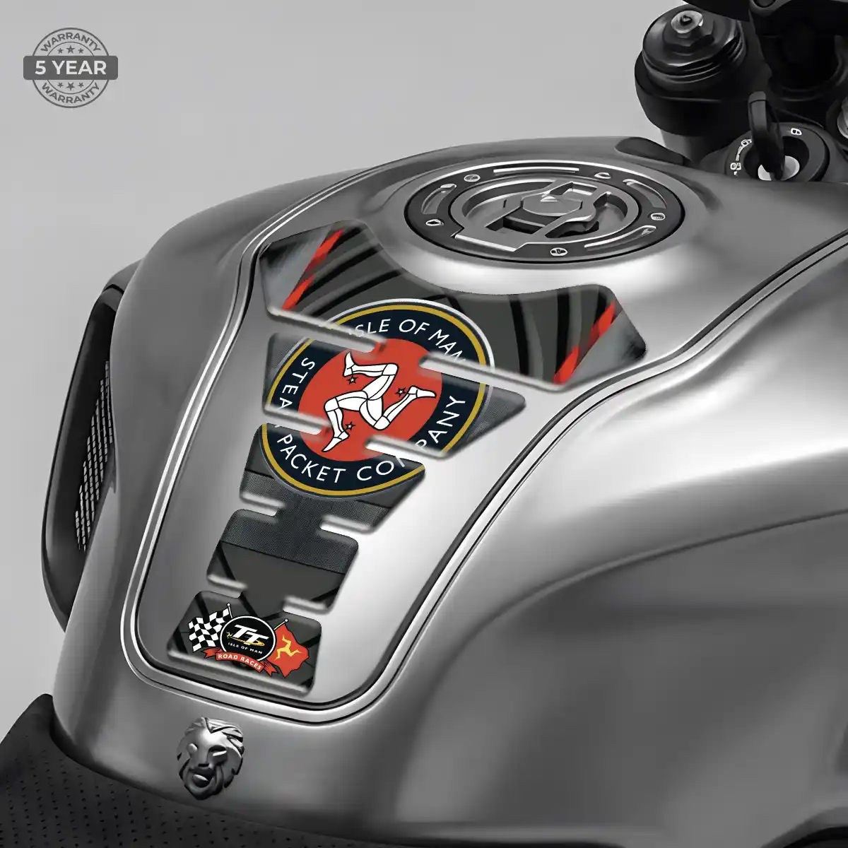 Isle of MAN Tank Pads Motorcycle Elite Finish