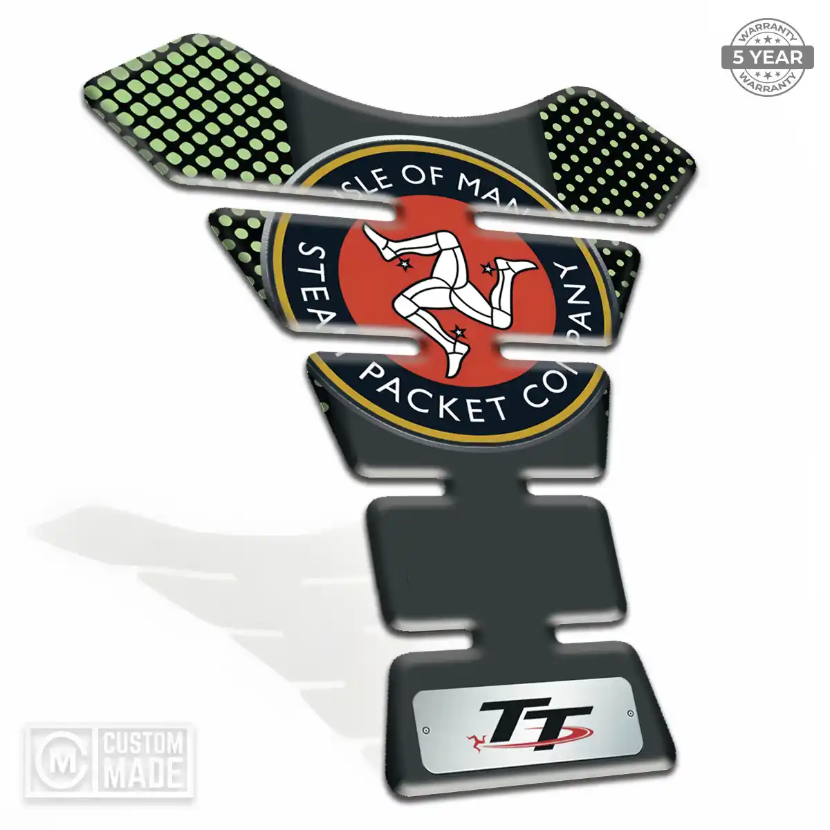 Isle of MAN Tank Pads Protector Motorbike Prime Quality