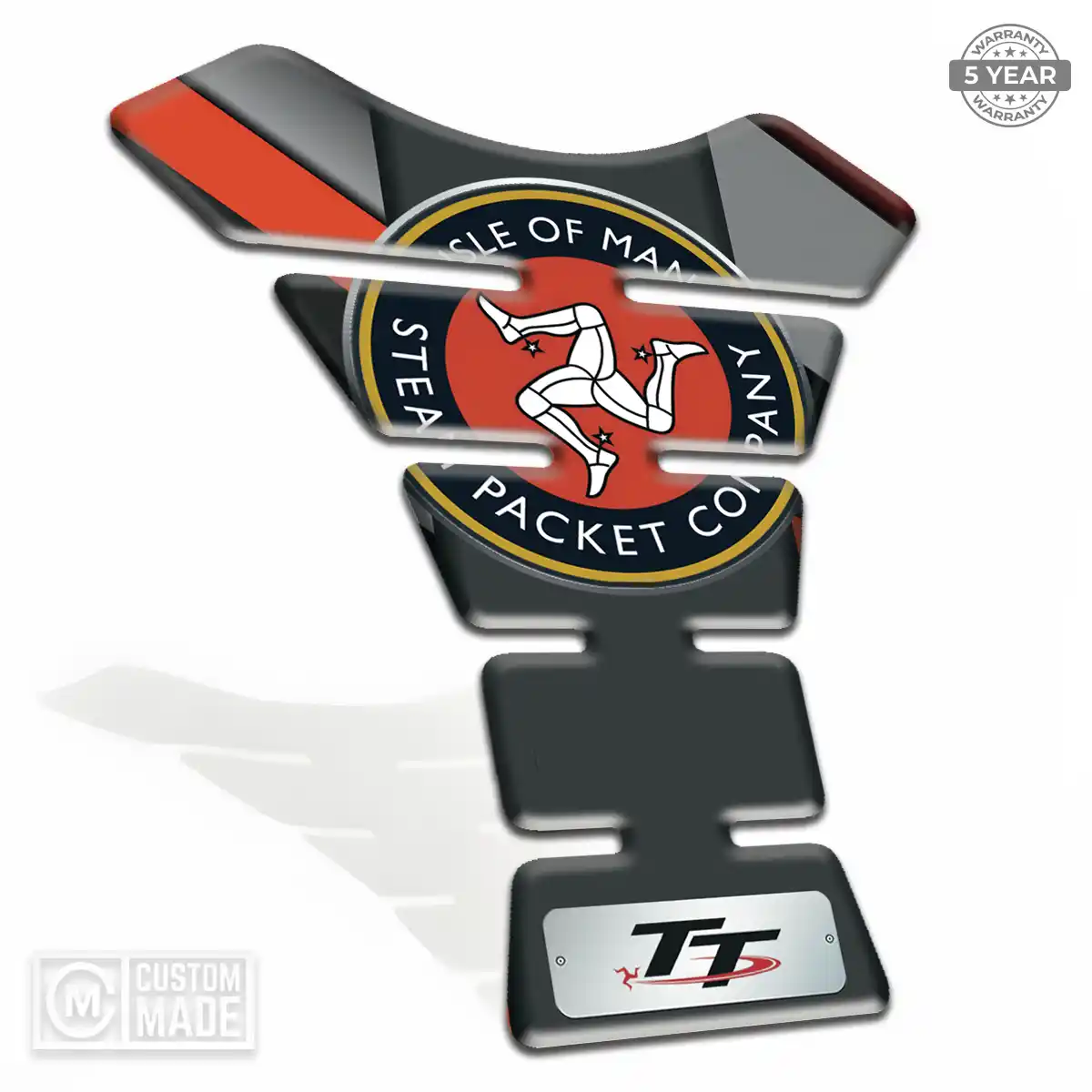 Isle of MAN Tank Pads Protector Motorbike Refined Design