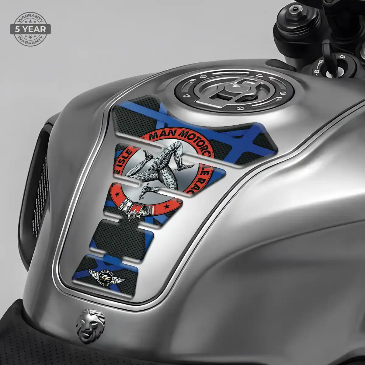 Isle of MAN Tank Pads Protector Motorbike Signature Grade