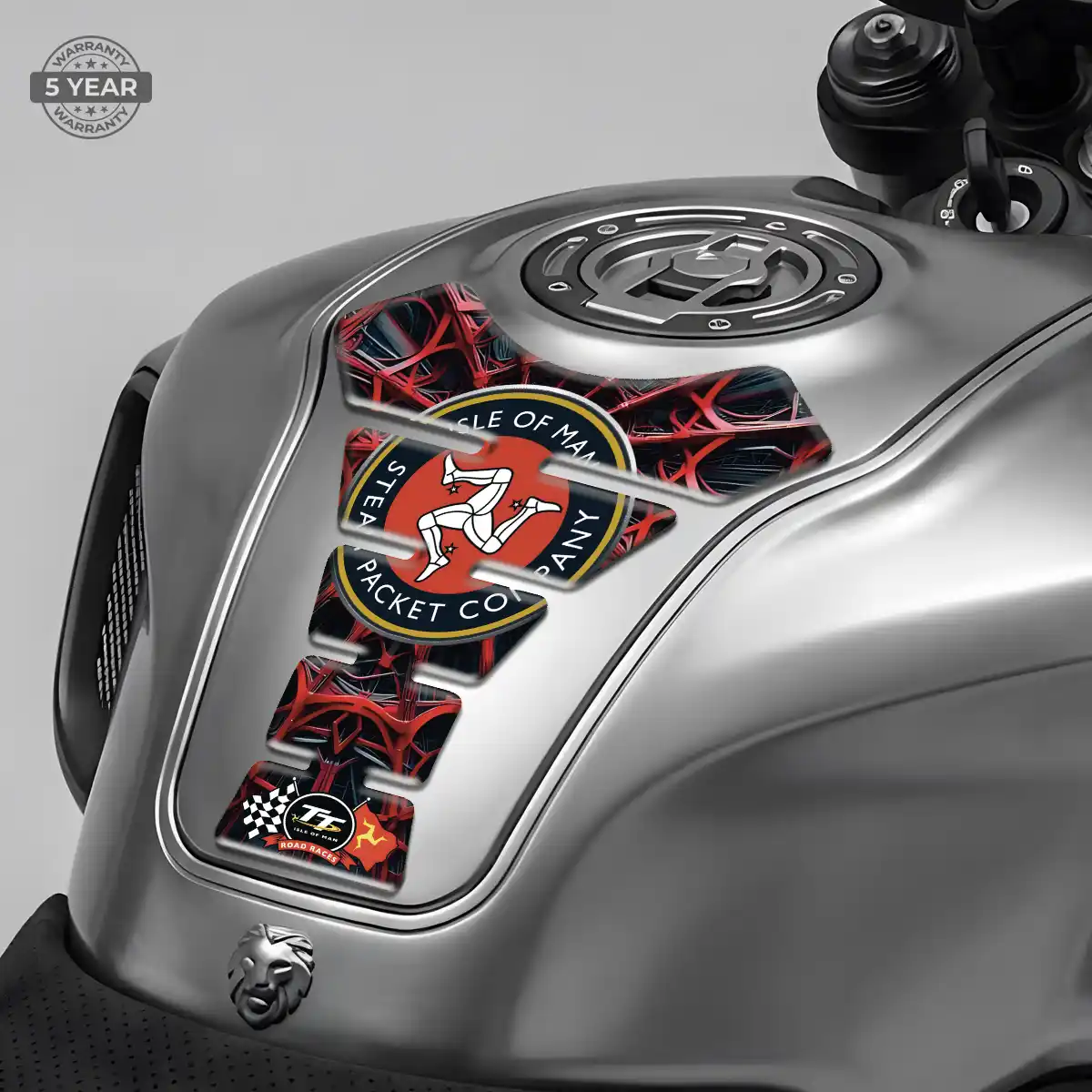 Isle of MAN Tank Pads Protector Motorcycle Exclusive Series