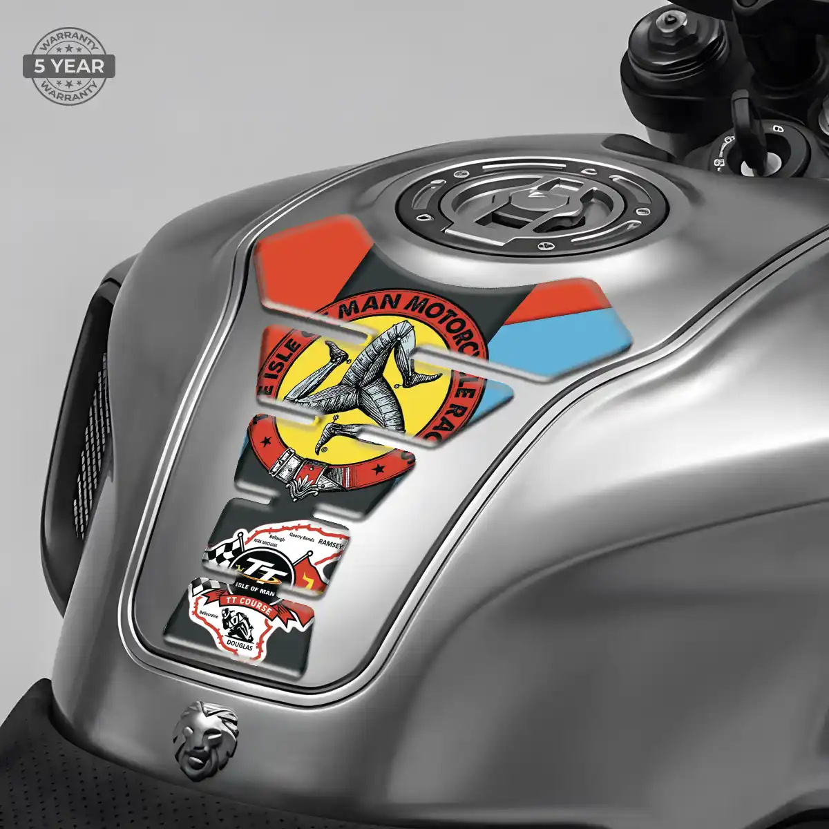 Isle of MAN Tank Pads Sleek Style
