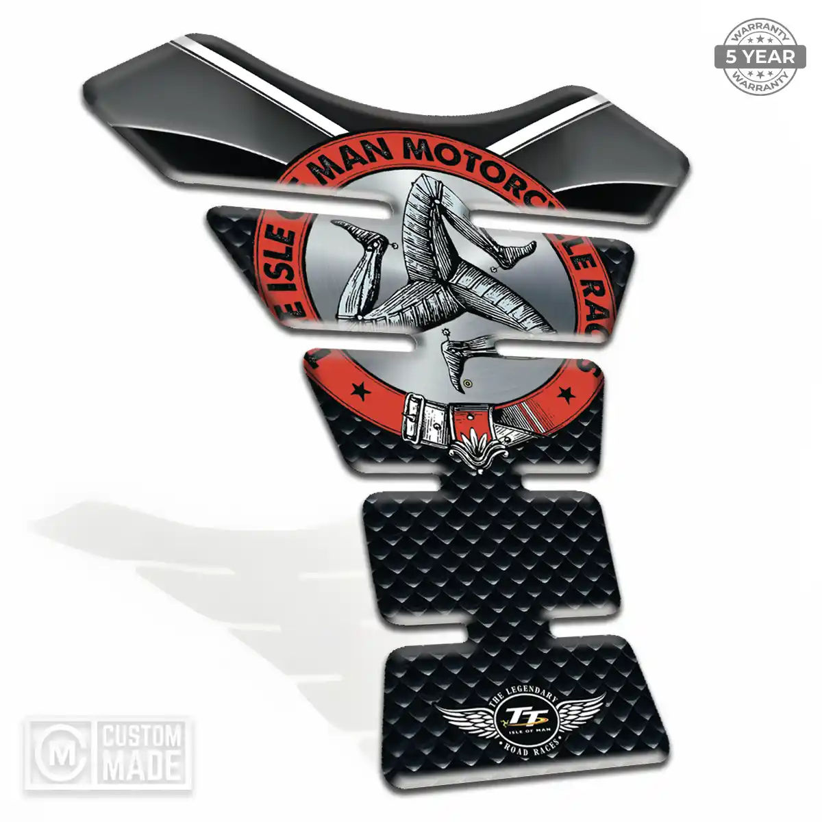 Isle of MAN Tank Protector Fuse Motorbike Refined Design