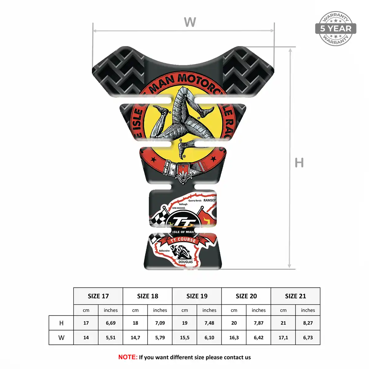 Isle of MAN Tank Protector Fuse Prime Quality